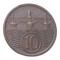 10 haléř 1925