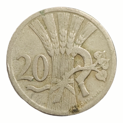 20 haléř 1931 R
