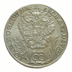 20 krejcar 1791 B