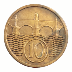 10 haléř 1922