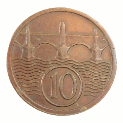 10 haléř 1925