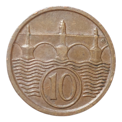 10 haléř 1933 R