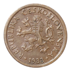 10 haléř 1933 R