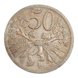 50 haléř 1925