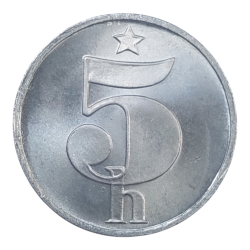 5 Haléř 1980 R