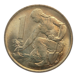 1 Koruna 1987 RR