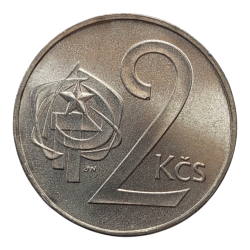 2 koruna 1987 RR