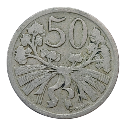 50 haléř 1926 R