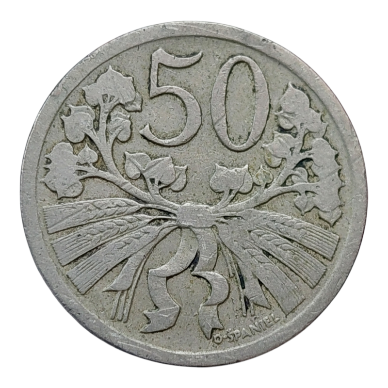 50 haléř 1926 R