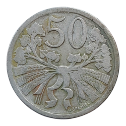50 haléř 1925 R