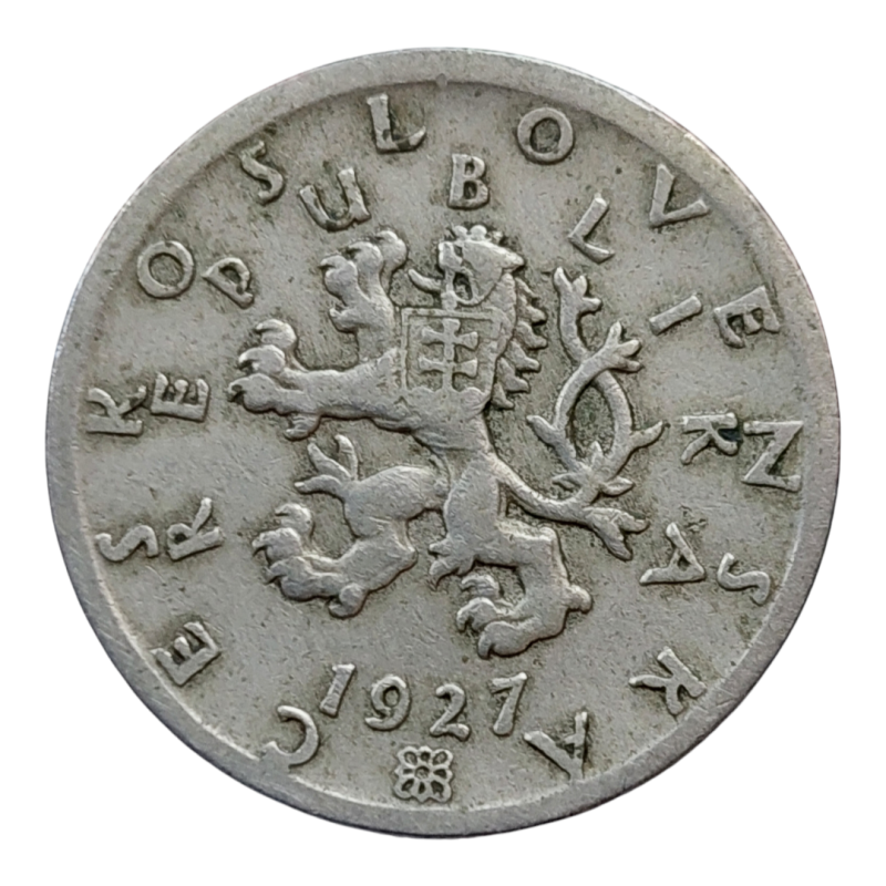 50 haléř 1927 R