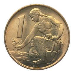 1 Koruna 1987 RR