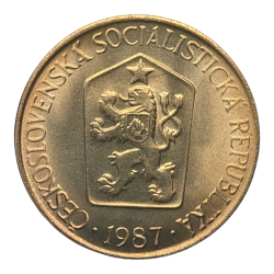 1 Koruna 1987 RR