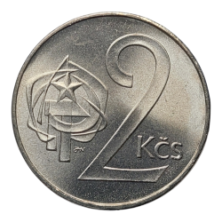 2 koruna 1987 RR