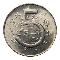 5 koruna 1987 RR