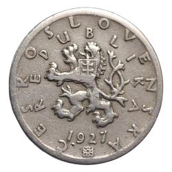 50 haléř 1927 R