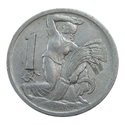 1 koruna 1929 R