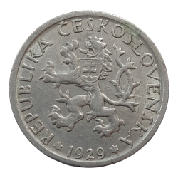 1 koruna 1929 R