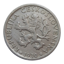 1 koruna 1930 R