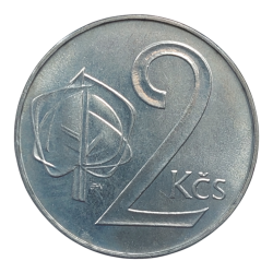 2 koruna 1992