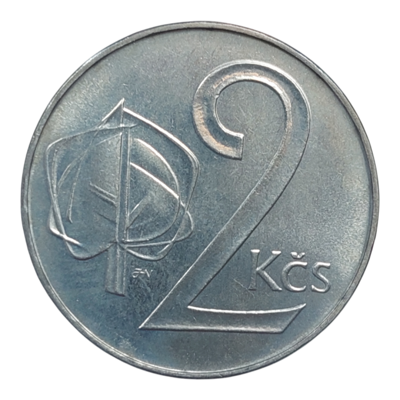 2 koruna 1992