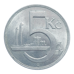 5 koruna 1925