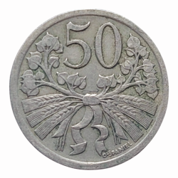 50 haléř 1926 R