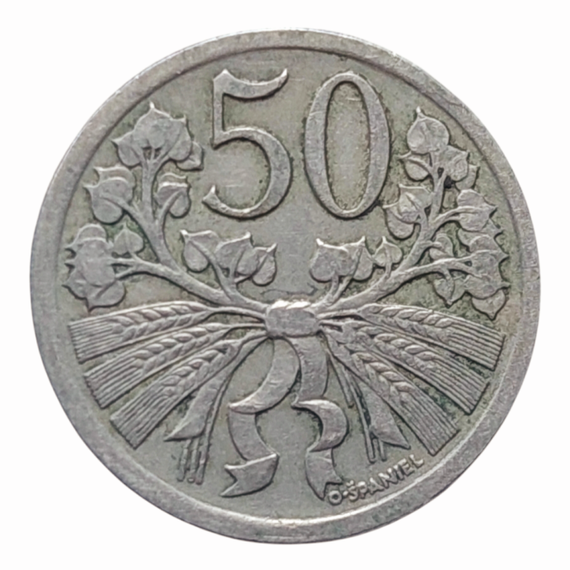 50 haléř 1926 R