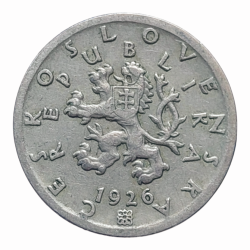 50 haléř 1926 R