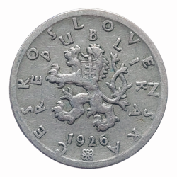 50 haléř 1926 R