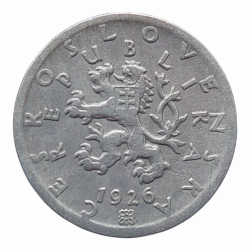 50 haléř 1926 R