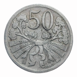 50 haléř 1926 R