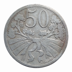 50 haléř 1927 R