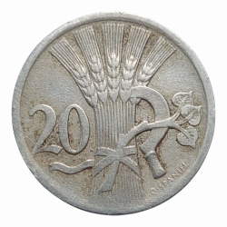 20 haléř 1931 R