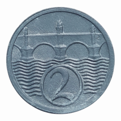 2 haléř 1924