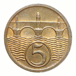 5 haléř 1929