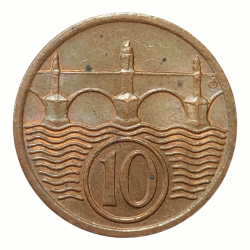 10 haléř 1928