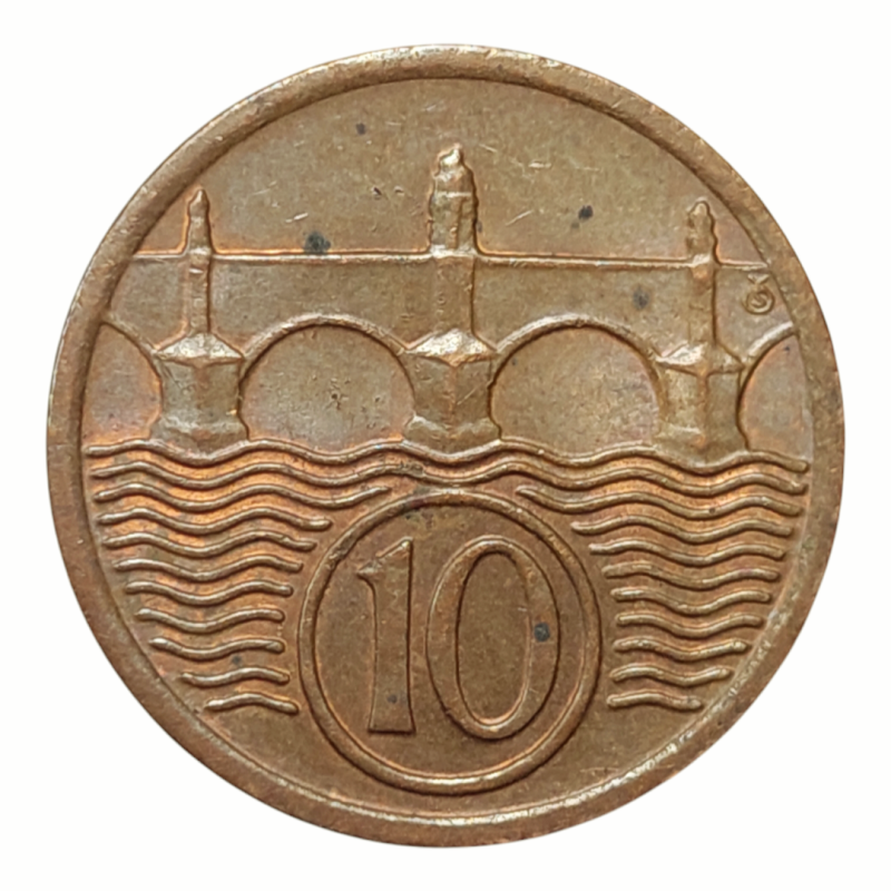 10 haléř 1928