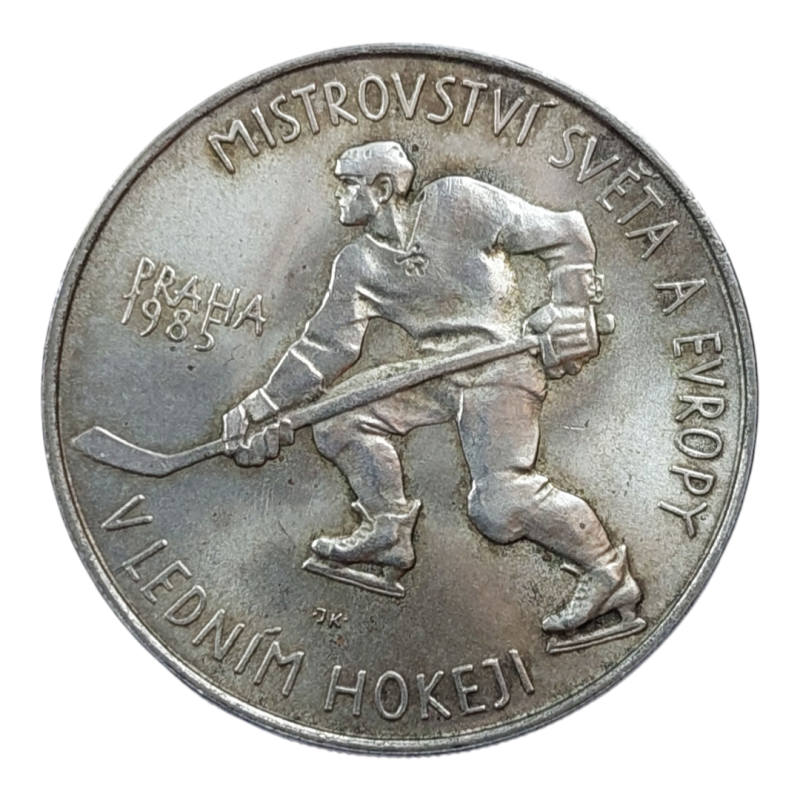 100 kčs Mistrovství Světa v hokeji 19851985