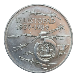 100 kčs 17.Listopad 1989