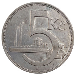 5 koruna 1926 R