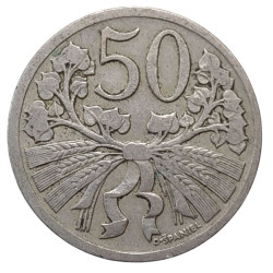 50 haléř 1927 R