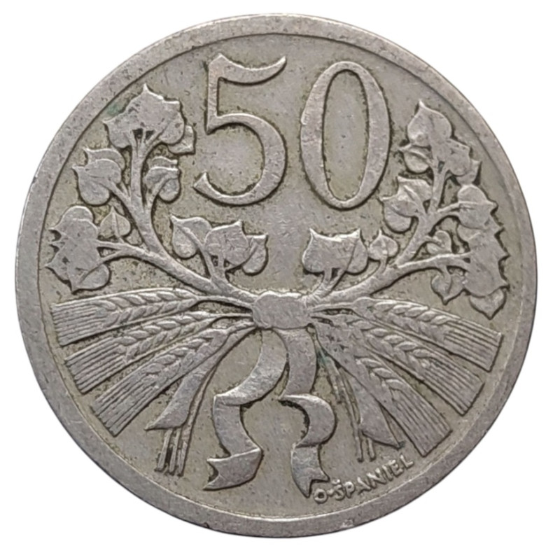 50 haléř 1927 R