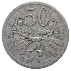 50 haléř 1927 R