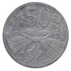50 haléř 1925 R