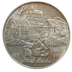 500 Kčs Josef Lada 1987