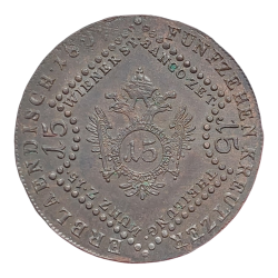 15 Krejcar 1800 B
