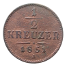 1/2 Krejcar 1851 A