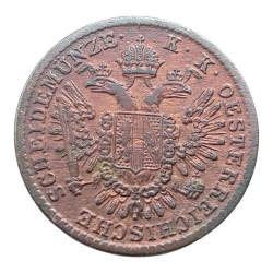 1/2 Krejcar 1851 A