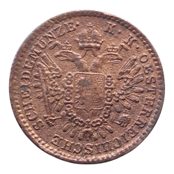 1/2 Krejcar 1851 B